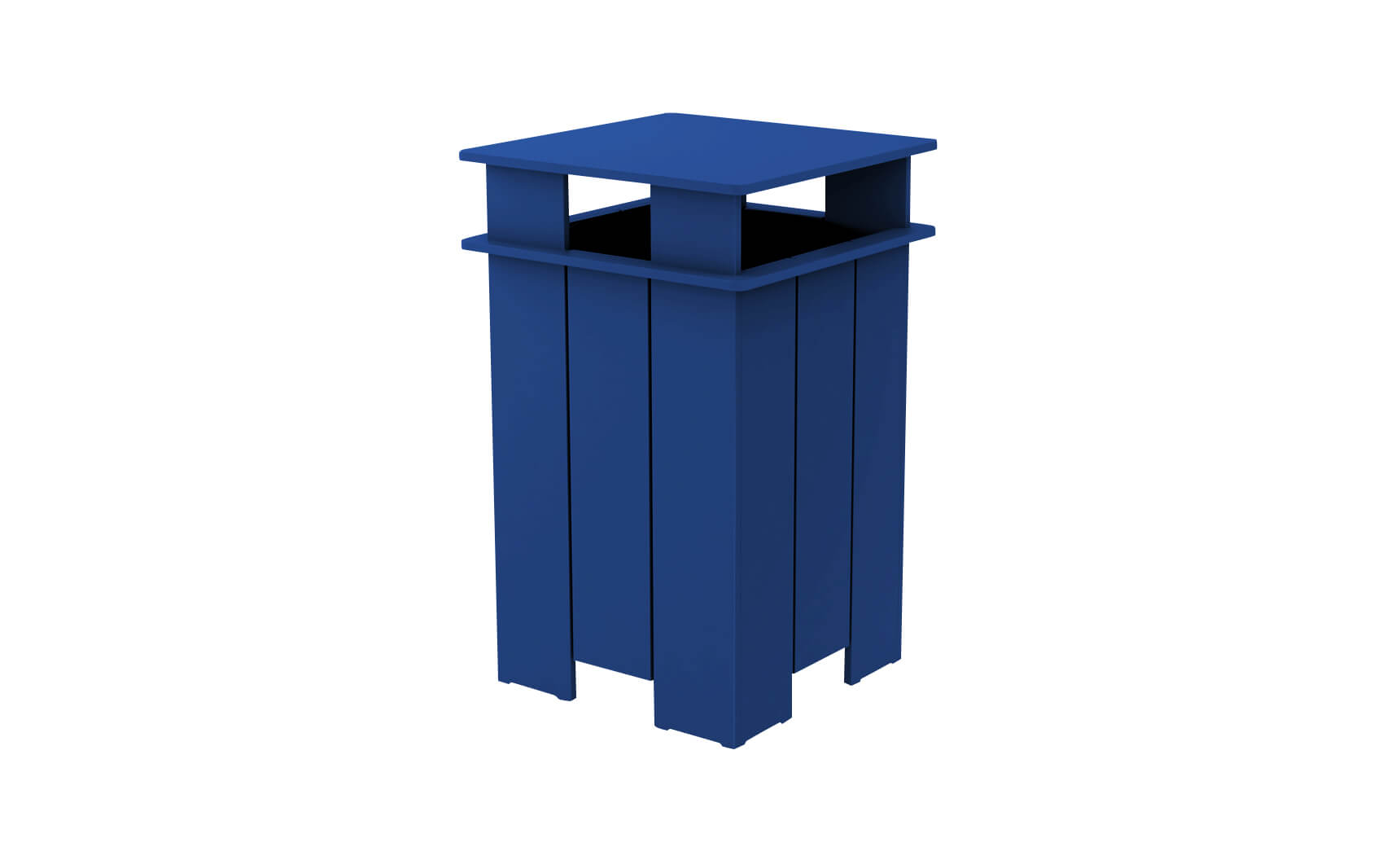 Mainstay Square Outdoor Trash Bin