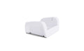 White Signature Chaise Armrest Console