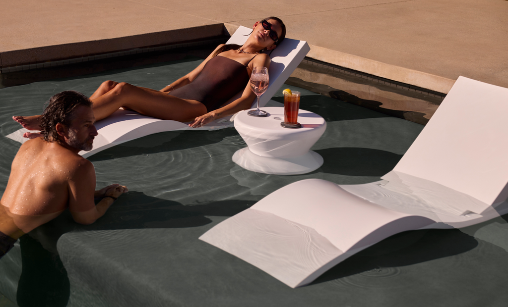 Signature Adjustable Reclining Chaise — 3-Position In-Pool Lounger