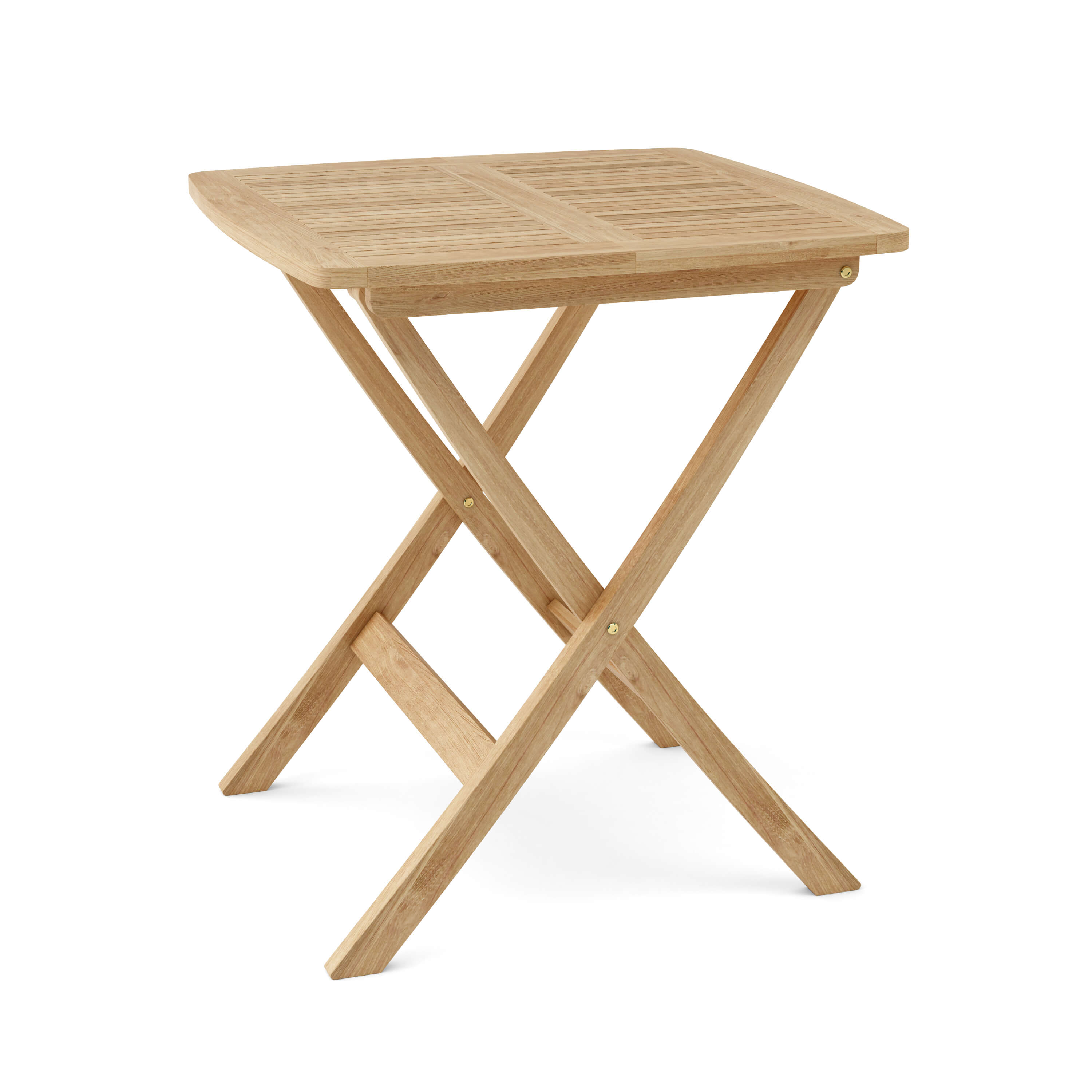 Windsor 24-Inch Square Folding Teak Bistro Table - hero