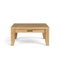 Anderson Teak Coronado Side Table DS-306 — angled view of solid teak side table