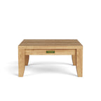 Anderson Teak Coronado Side Table DS-306 — angled view of solid teak side table
