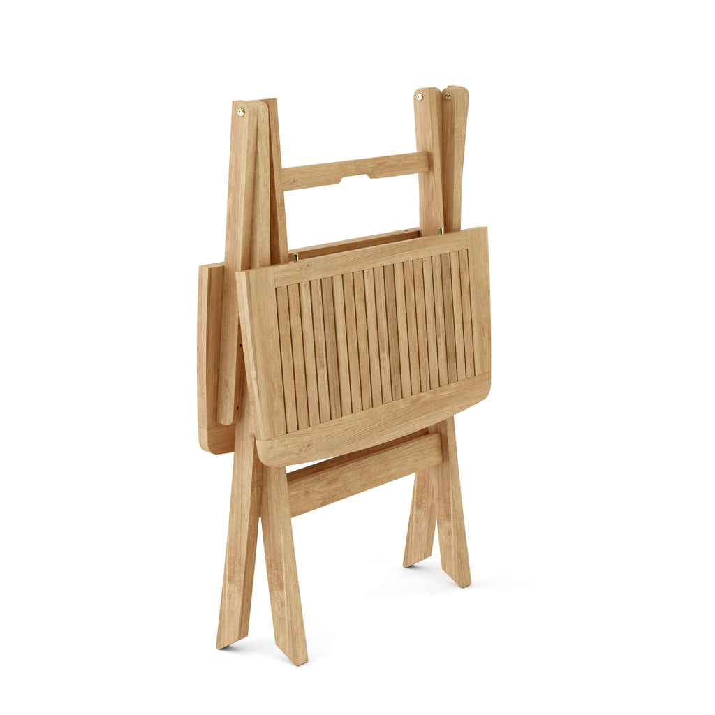 Windsor 24-inch folding teak table - view 5
