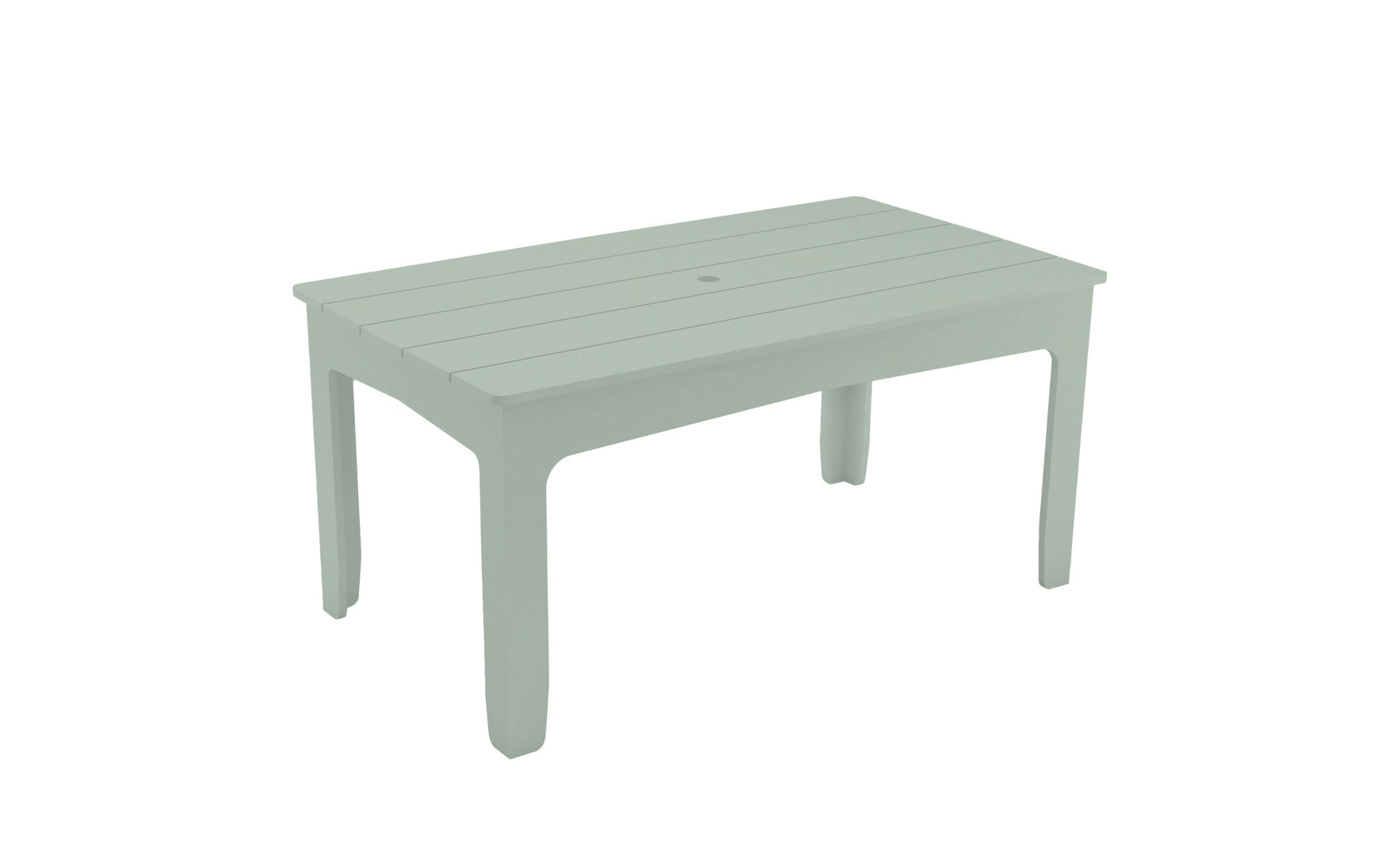 Ledge Lounger Mainstay Rectangular Dining Table, Sage Green, patio dining table