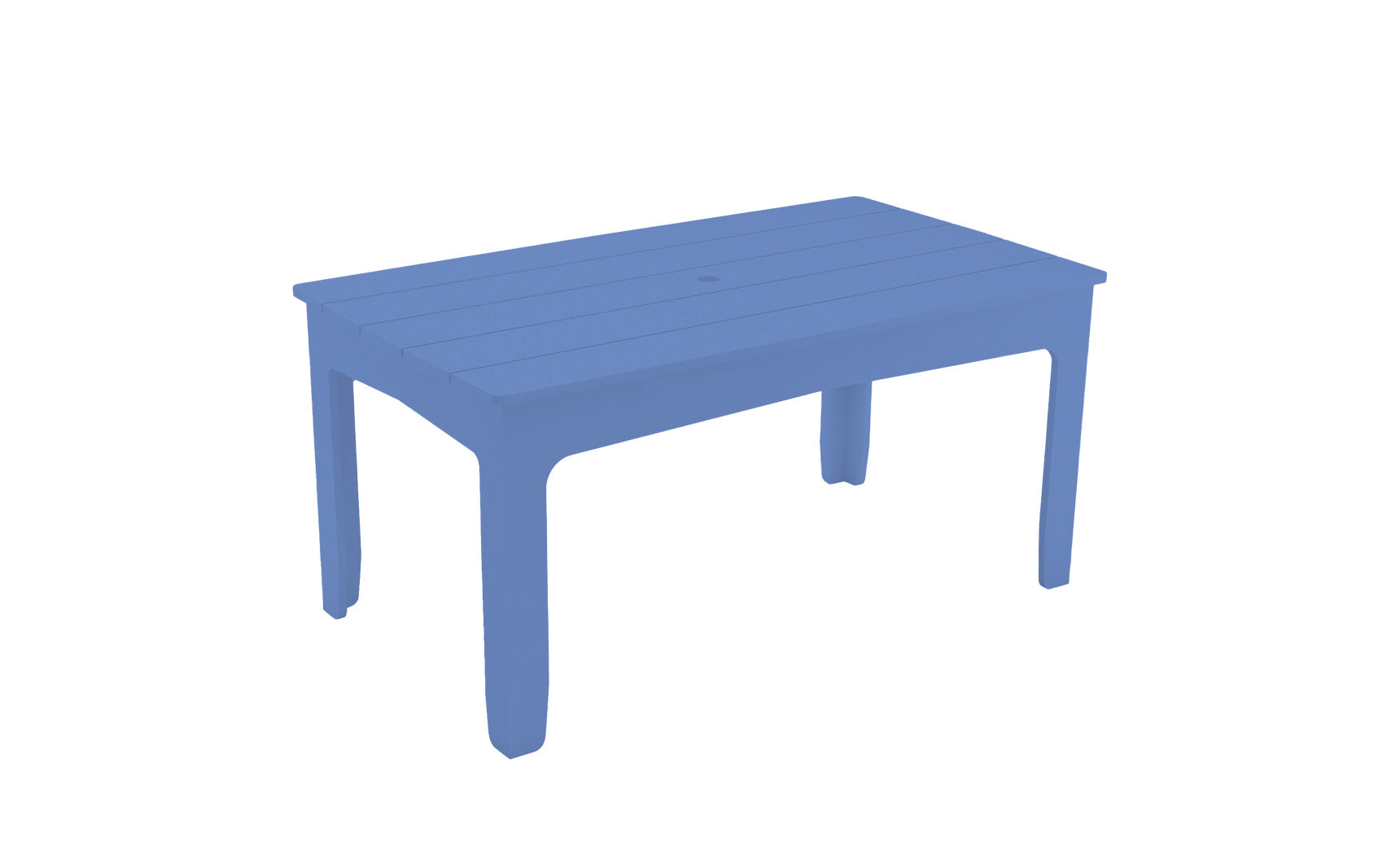 Ledge Lounger Mainstay Rectangular Dining Table, Sky Blue, patio dining table