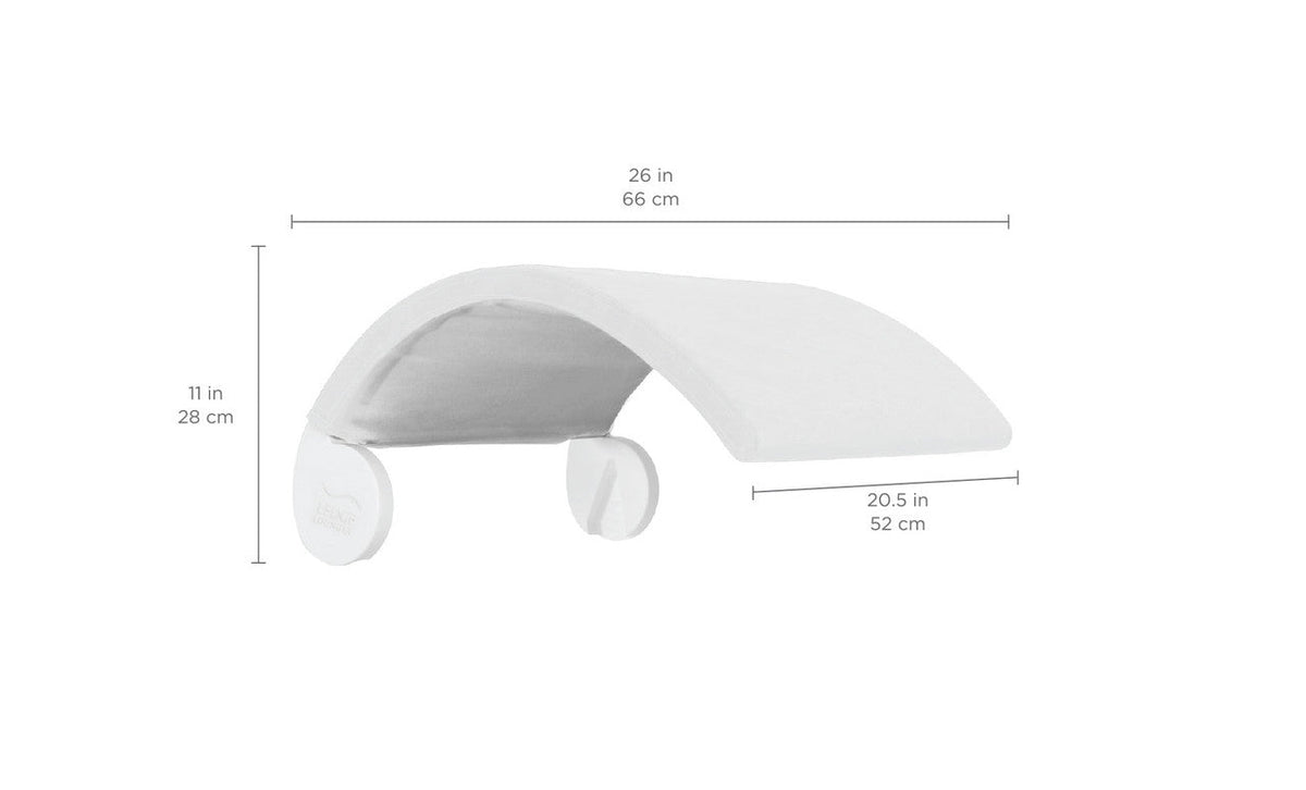 Signature Chair Shade dimensions: 26 inches long, 20.5 inches wide and 11 inches high