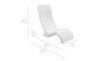Signature Chair dimensions and footprint diagram