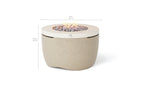 Ledge Lounger Halo Firepit dimensions and specifications diagram