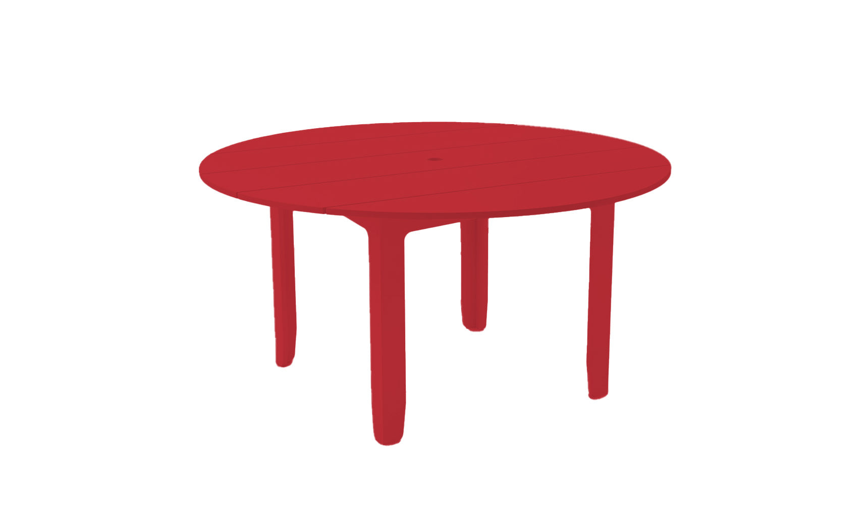 Ledge Lounger Mainstay Round Dining Table 60 inch, Red, patio dining