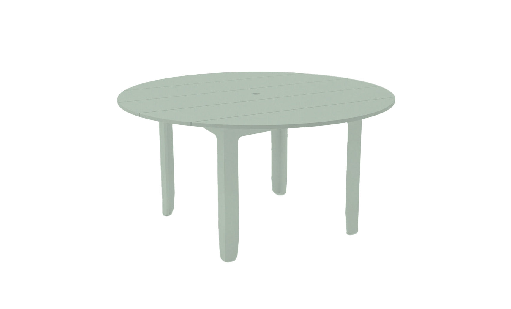 Ledge Lounger Mainstay Round Dining Table 60 inch, Sage Green, patio dining
