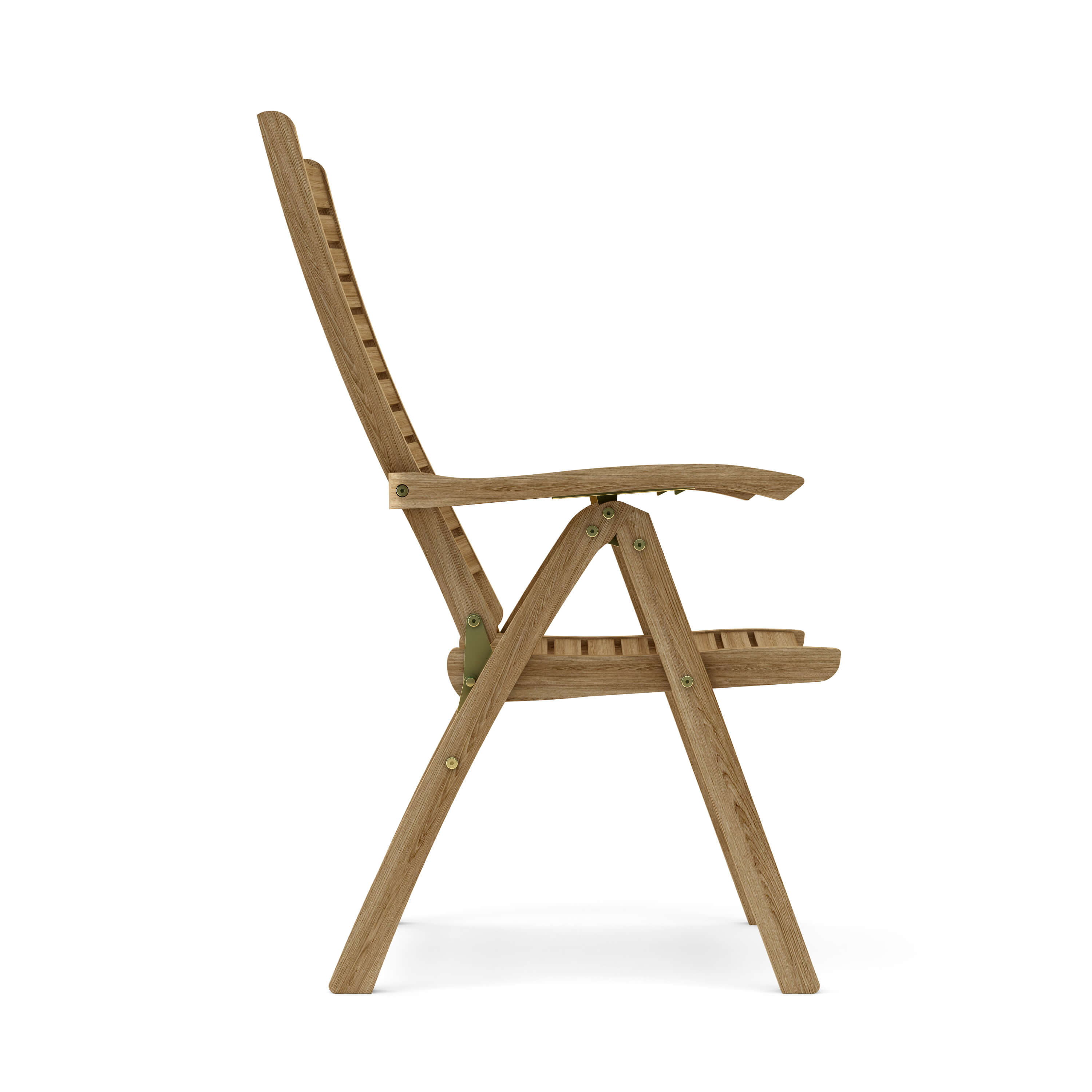 Carina teak reclining armchair - view 3
