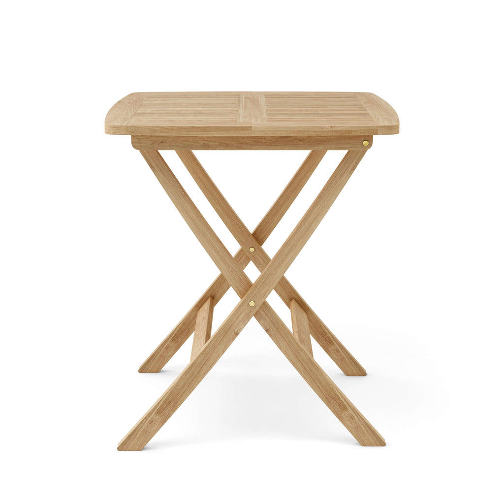 Windsor 24-inch folding teak table - view 3