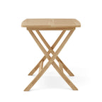 Windsor 24-inch folding teak table - view 3