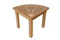 Anderson Teak SPA-1919 shower corner stool, angled view