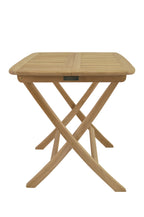 Windsor Bistro Set teak wood grain detail