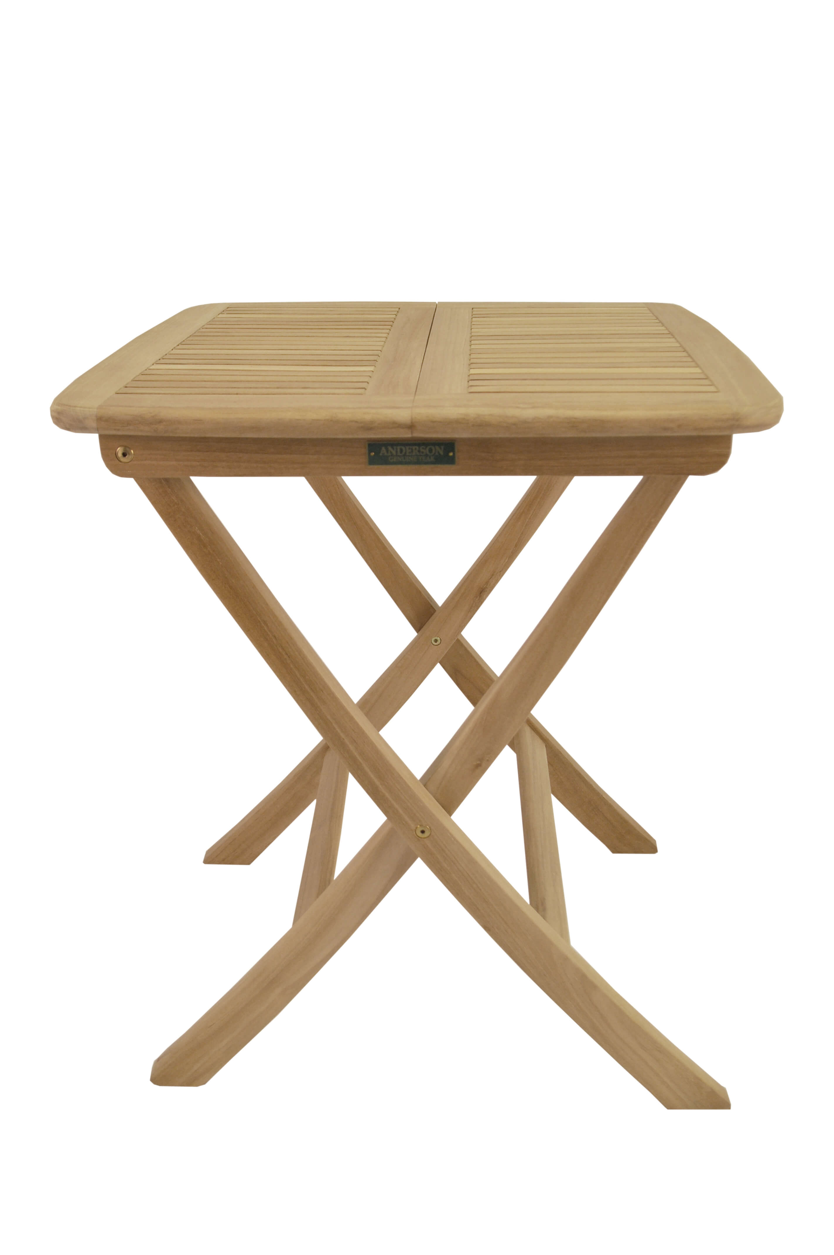 Windsor Bistro Set teak wood grain detail