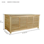 Amberly CB-001 dimension diagram showing 63-inch width, 27-inch depth and 28-inch height