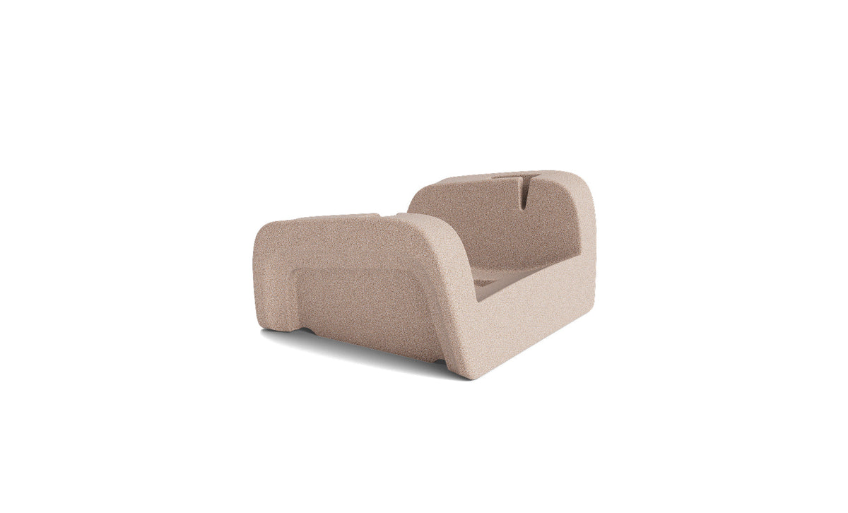 Sandstone Signature Chaise Armrest Console