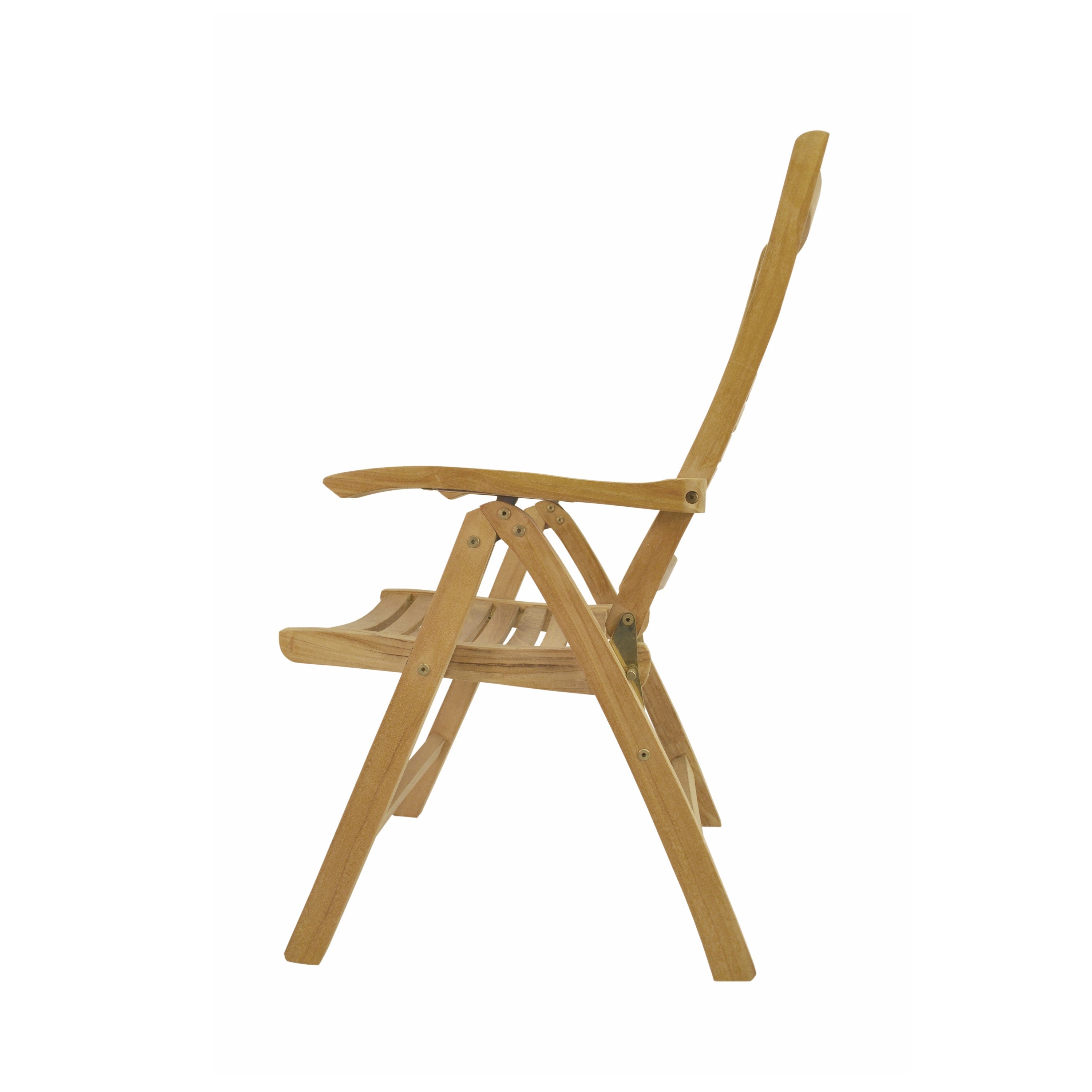 Carina teak reclining armchair - view 9