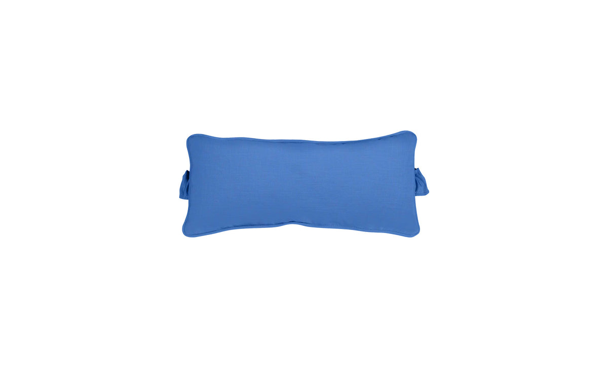 Signature Headrest Pillow in Capri fabric, product-only view.