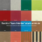 Anderson Teak outdoor cushion fabric color reference chart