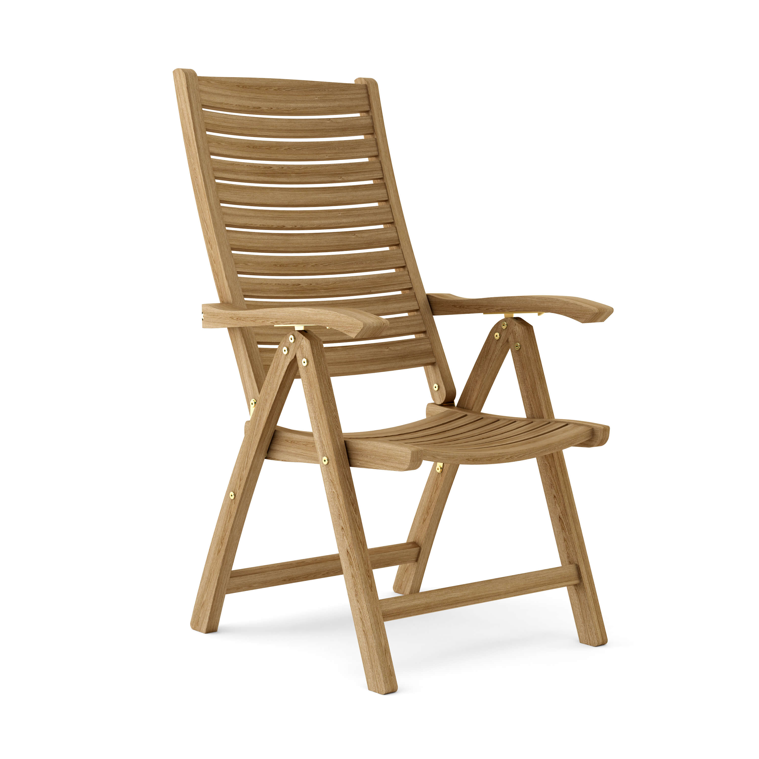 Carina 5-Position Teak Reclining Armchair - hero