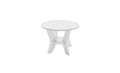 Mainstay Round Side Table in White