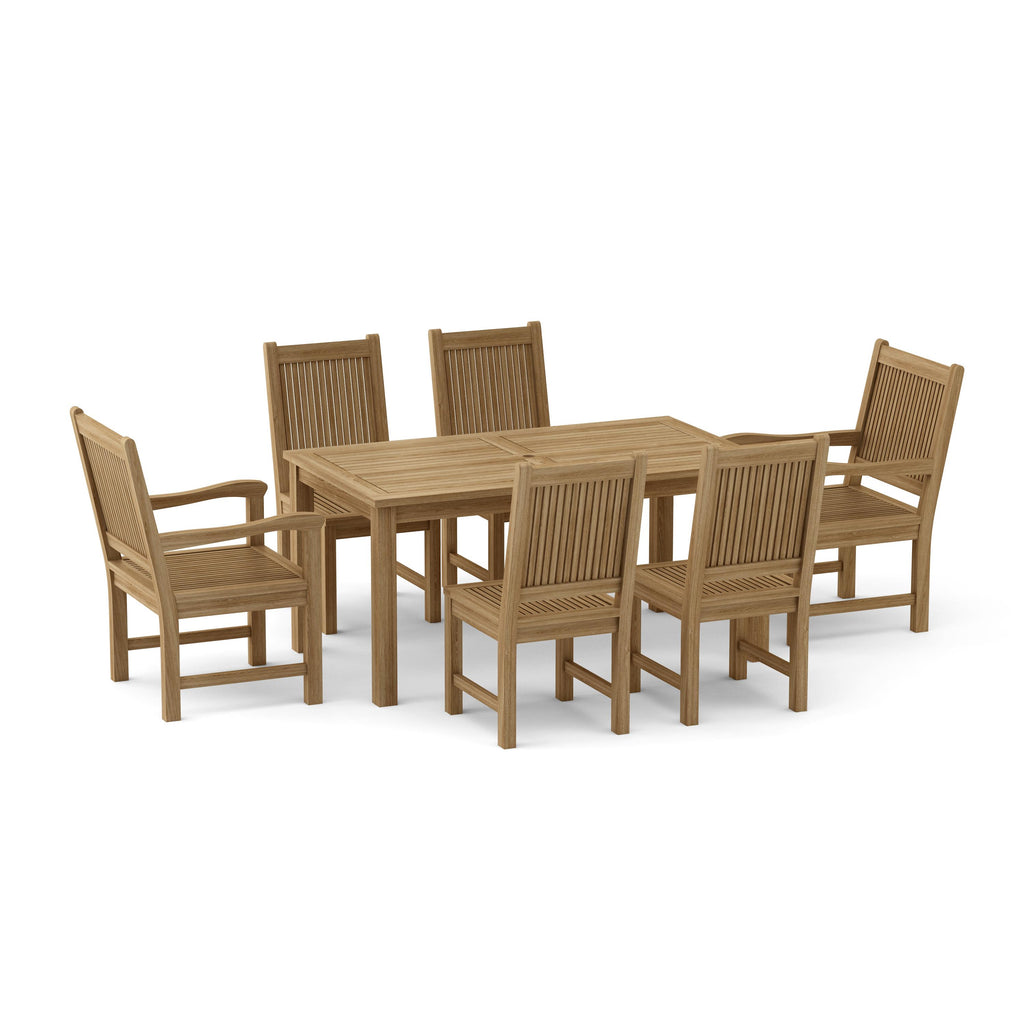 Montage Chester 7-Piece Teak Outdoor Dining Set