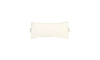 Signature Headrest Pillow in White fabric, product-only view.